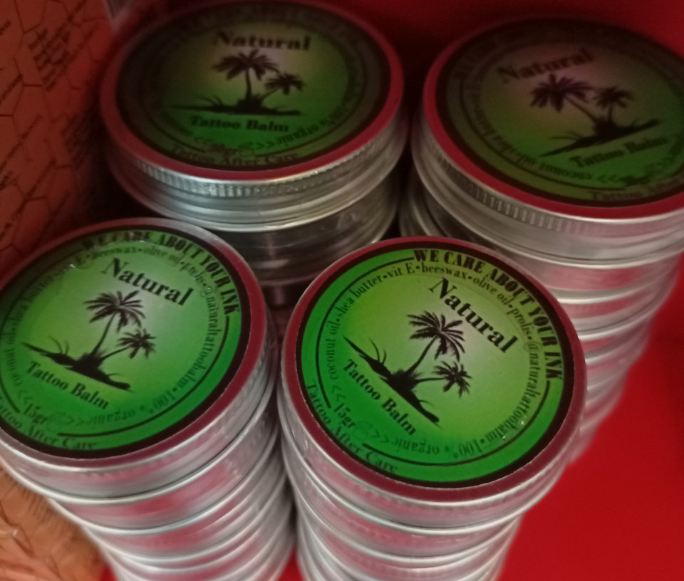 tattoo aftercare - Bali Natural Tattoo Balm